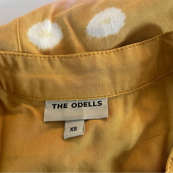 Anthropologie Yellow Patterned Jumpsuit - Picture 9 of 11